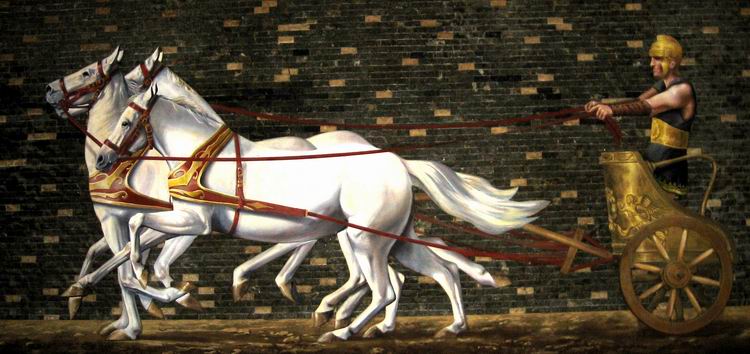 roman chariot racing